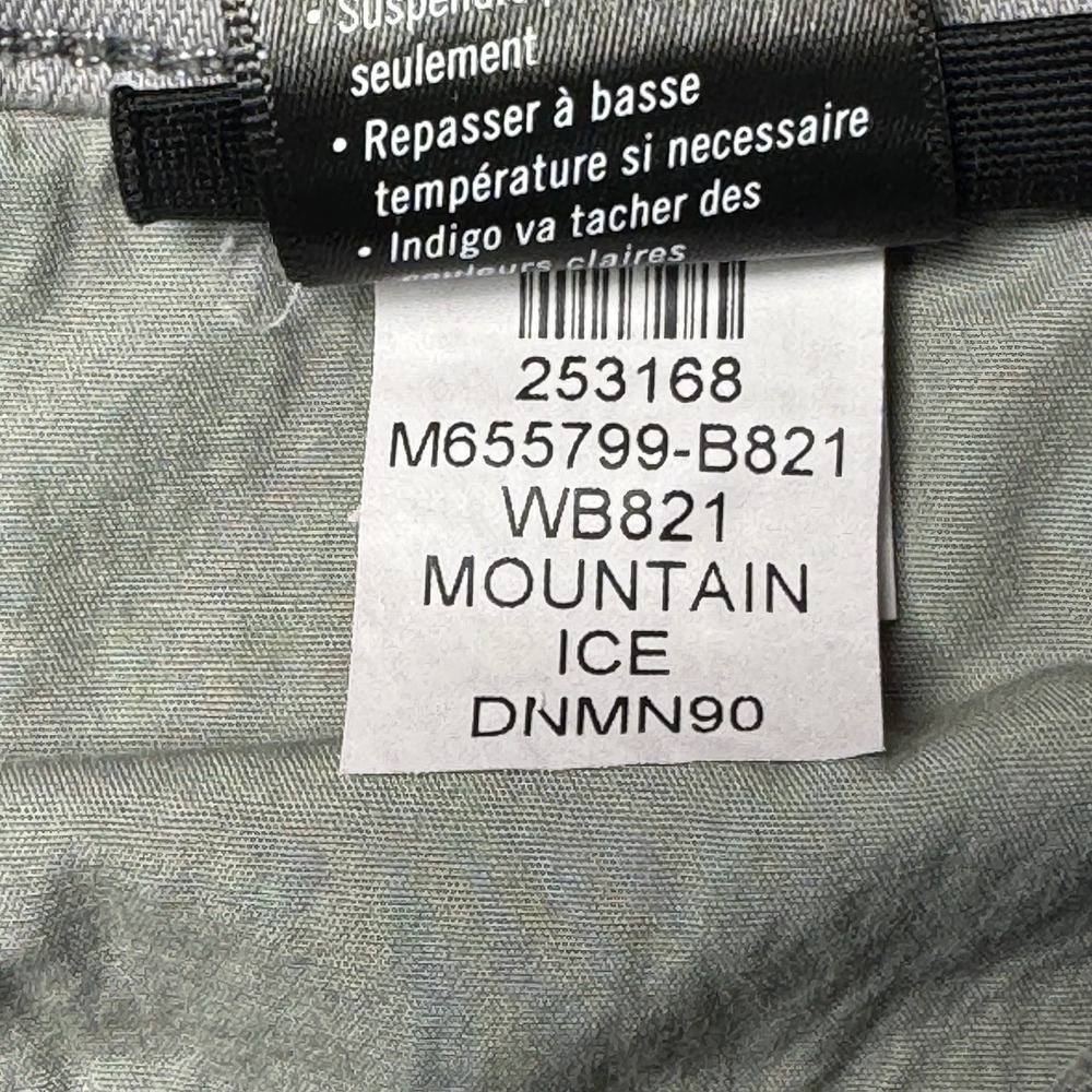 PAIGE Federal Men's Straight Leg Jeans Mountain Ice Gray Tag 34/32 Actual 35/32 - Picture 6 of 13